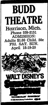 Budd Theatre - Z5 May 1966 Ad (newer photo)
